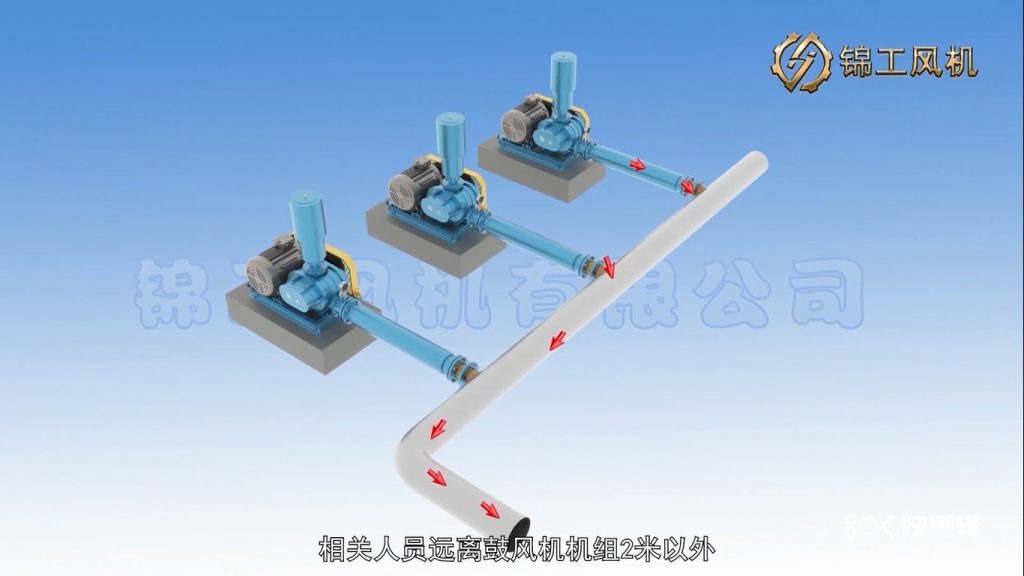 羅茨風(fēng)機(jī)開機(jī)試運(yùn)行